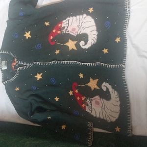 Quacker Factory beautiful Christmas sweater